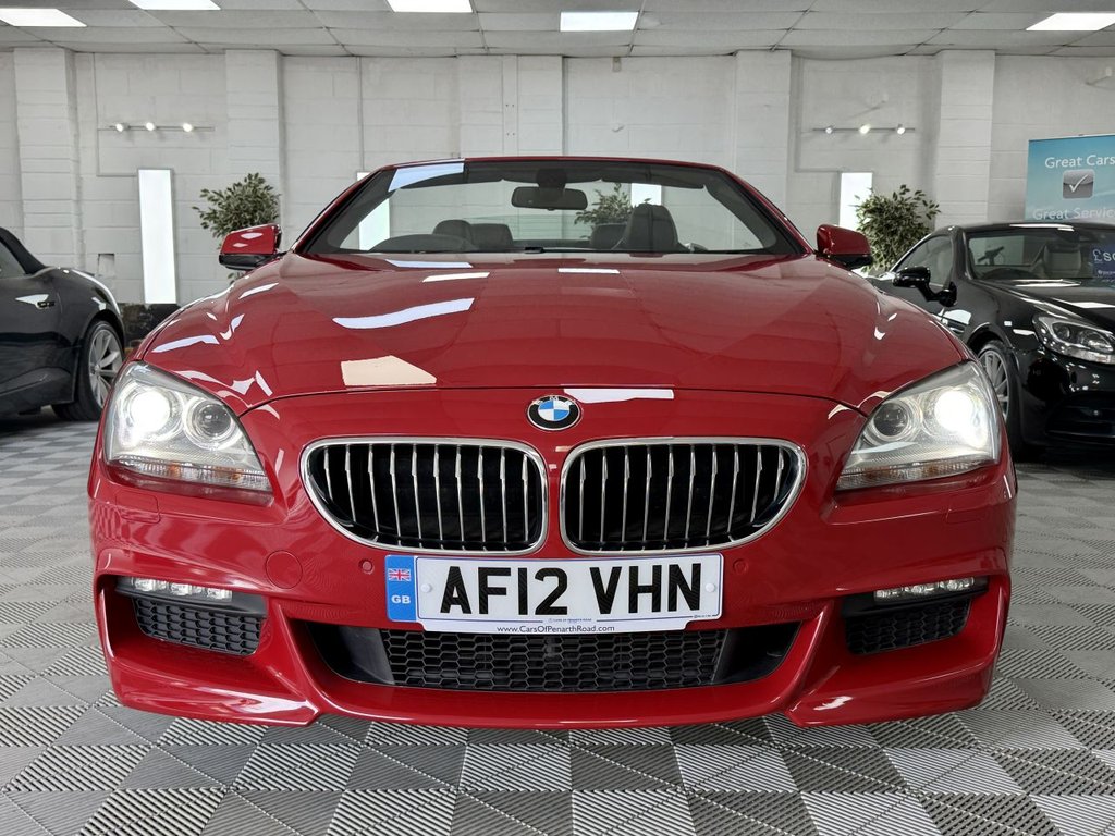 USED 2012 12 BMW 6 SERIES 3.0 640d M Sport Convertible 2dr Diesel Steptronic Euro 5 (s/s) (313 ps) 