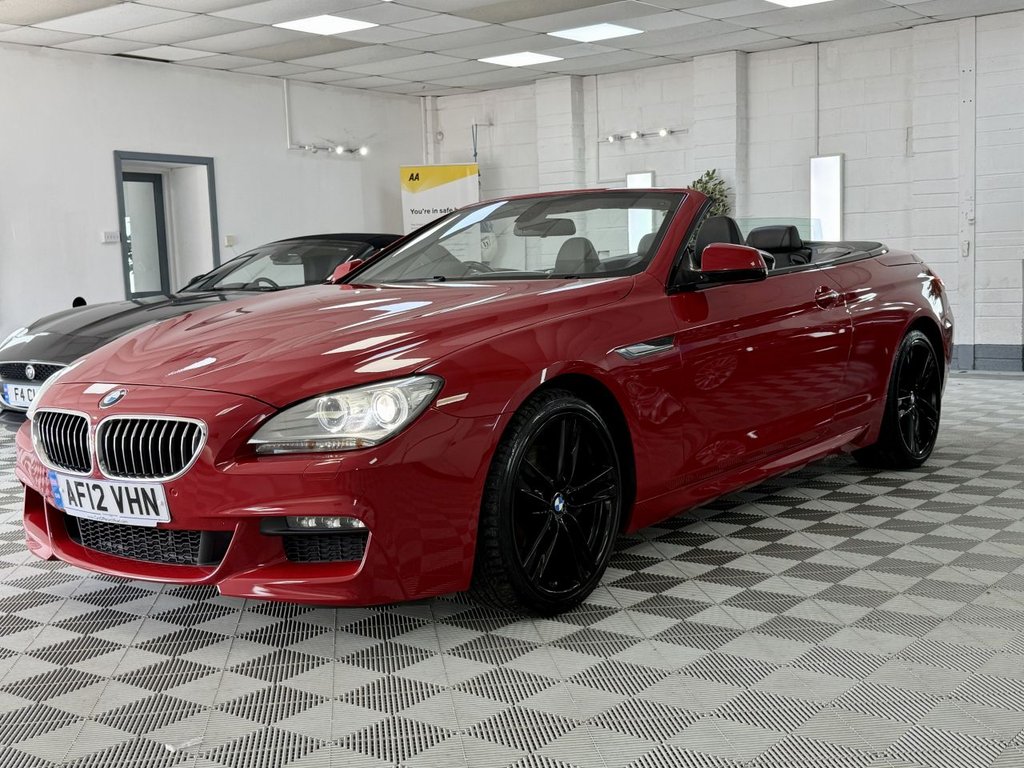 USED 2012 12 BMW 6 SERIES 3.0 640d M Sport Convertible 2dr Diesel Steptronic Euro 5 (s/s) (313 ps) 