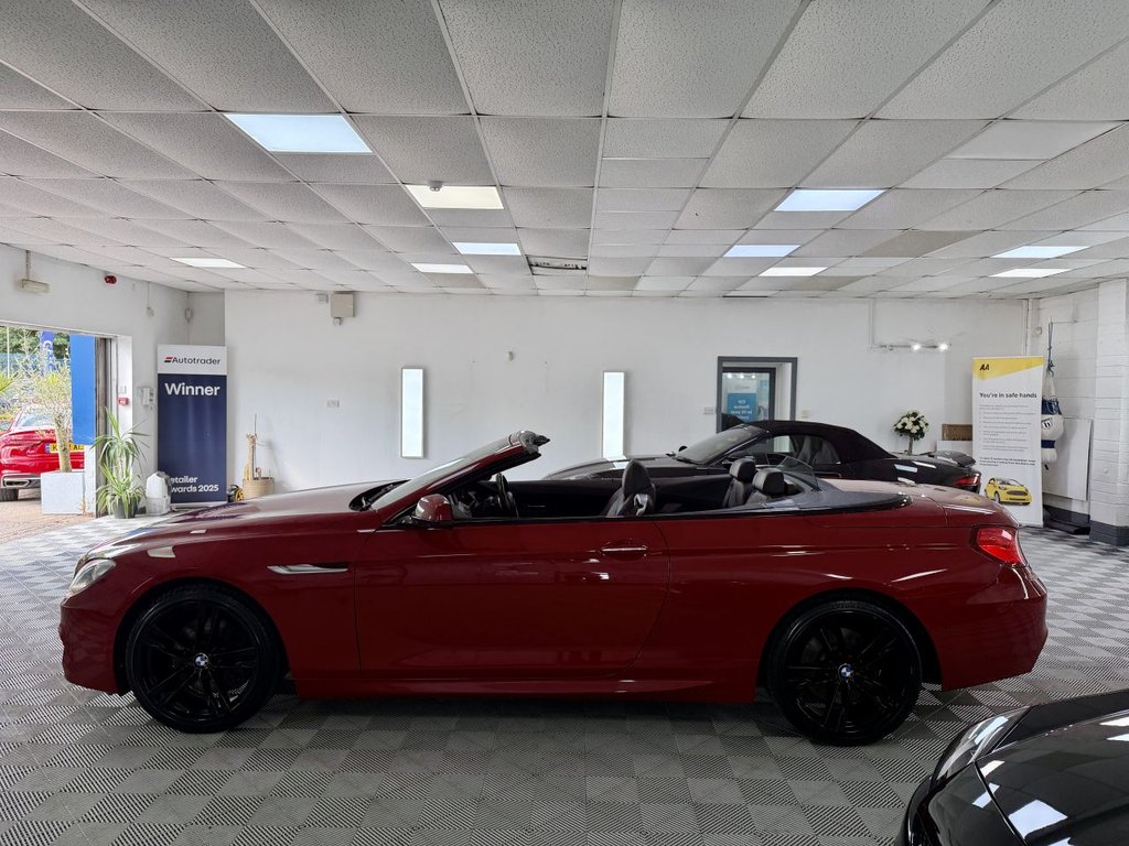 USED 2012 12 BMW 6 SERIES 3.0 640d M Sport Convertible 2dr Diesel Steptronic Euro 5 (s/s) (313 ps) 