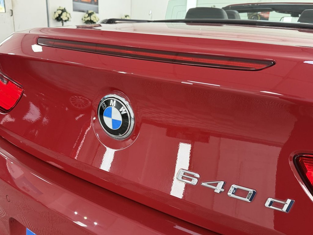 USED 2012 12 BMW 6 SERIES 3.0 640d M Sport Convertible 2dr Diesel Steptronic Euro 5 (s/s) (313 ps) 