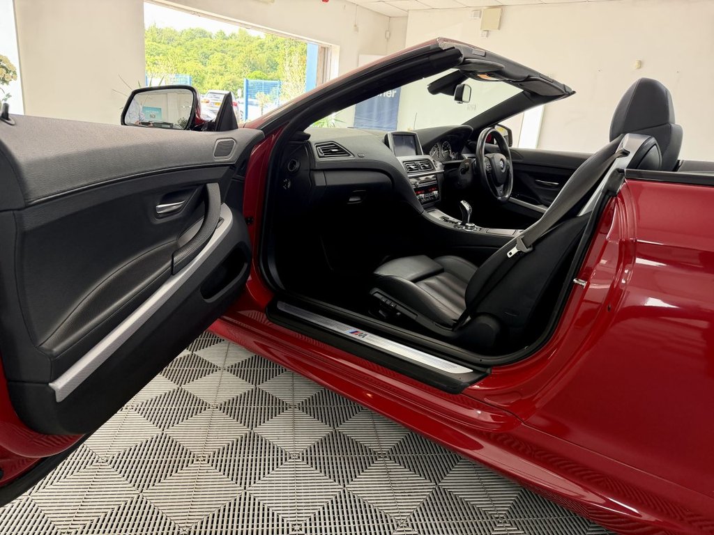 USED 2012 12 BMW 6 SERIES 3.0 640d M Sport Convertible 2dr Diesel Steptronic Euro 5 (s/s) (313 ps) 