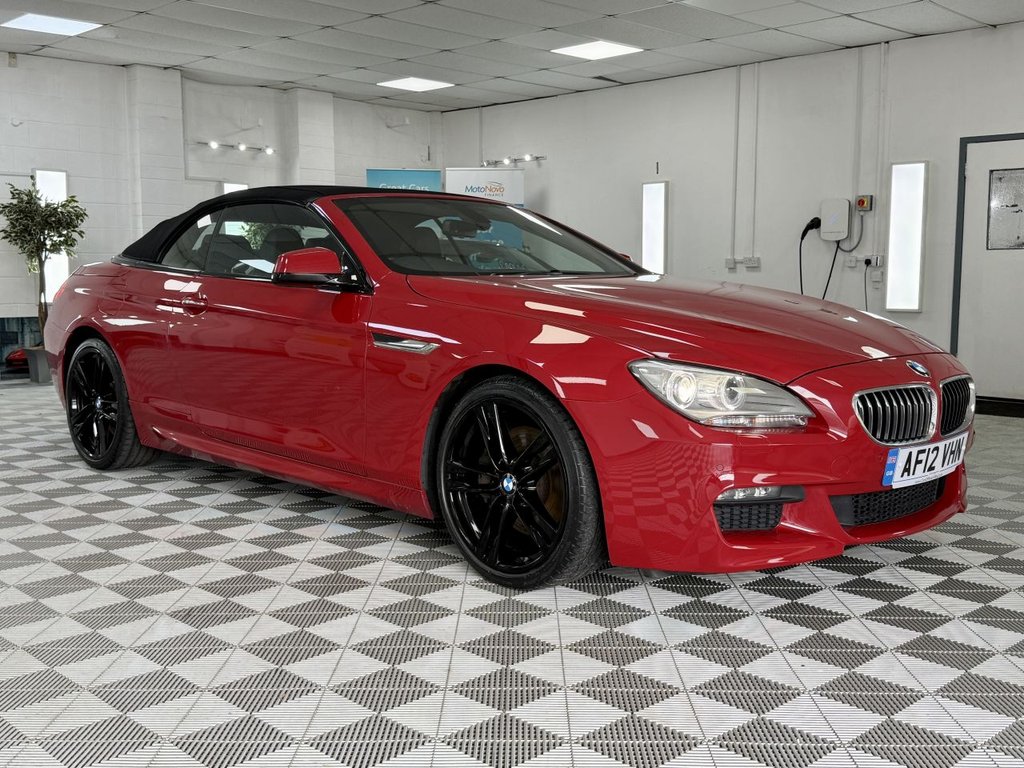 USED 2012 12 BMW 6 SERIES 3.0 640d M Sport Convertible 2dr Diesel Steptronic Euro 5 (s/s) (313 ps) 