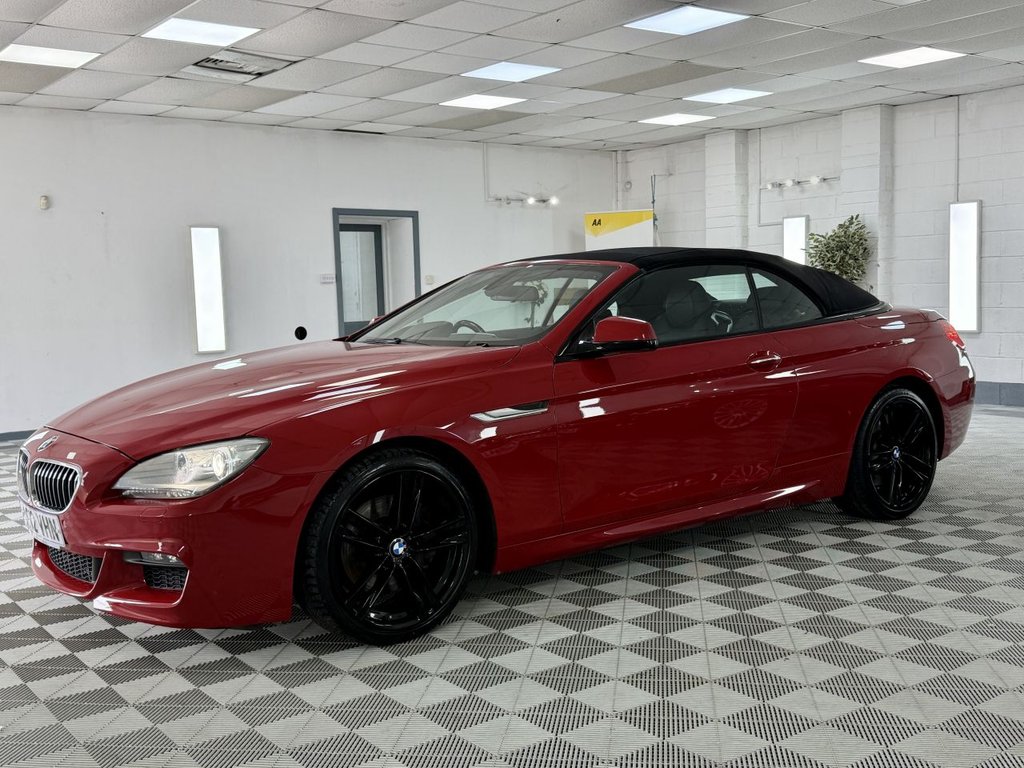 USED 2012 12 BMW 6 SERIES 3.0 640d M Sport Convertible 2dr Diesel Steptronic Euro 5 (s/s) (313 ps) 