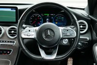 USED 2021 21 MERCEDES-BENZ C-CLASS 2.0 C300de 13.5kWh AMG Line Edition Saloon 4dr Diesel Plug-in Hybrid G-Tronic+ Euro 6 (s/s) (306 ps) IRIDIUM SILVER METALLIC PAINTWORK + MULTIBEAM LED + VIRTUAL COCKPIT