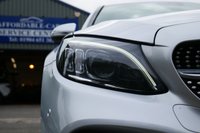 USED 2021 21 MERCEDES-BENZ C-CLASS 2.0 C300de 13.5kWh AMG Line Edition Saloon 4dr Diesel Plug-in Hybrid G-Tronic+ Euro 6 (s/s) (306 ps) IRIDIUM SILVER METALLIC PAINTWORK + MULTIBEAM LED + VIRTUAL COCKPIT