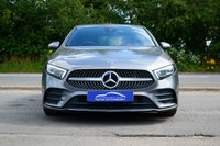 USED 2018 68 MERCEDES-BENZ A-CLASS 1.3 A200 AMG Line (Executive) Hatchback 5dr Petrol 7G-DCT Euro 6 (s/s) (163 ps) MOUNTAIN GREY METALLIC PAINTWORK + REVERSE CAMERA + HEATED SEATS