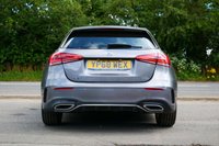 USED 2018 68 MERCEDES-BENZ A-CLASS 1.3 A200 AMG Line (Executive) Hatchback 5dr Petrol 7G-DCT Euro 6 (s/s) (163 ps) MOUNTAIN GREY METALLIC PAINTWORK + REVERSE CAMERA + HEATED SEATS