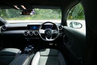 USED 2018 68 MERCEDES-BENZ A-CLASS 1.3 A200 AMG Line (Executive) Hatchback 5dr Petrol 7G-DCT Euro 6 (s/s) (163 ps) MOUNTAIN GREY METALLIC PAINTWORK + REVERSE CAMERA + HEATED SEATS