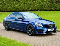 USED 2018 18 MERCEDES-BENZ C-CLASS 2.1 C220d AMG Line Saloon 4dr Diesel G-Tronic+ Euro 6 (s/s) (170 ps) 