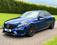 USED 2018 18 MERCEDES-BENZ C-CLASS 2.1 C220d AMG Line Saloon 4dr Diesel G-Tronic+ Euro 6 (s/s) (170 ps) 