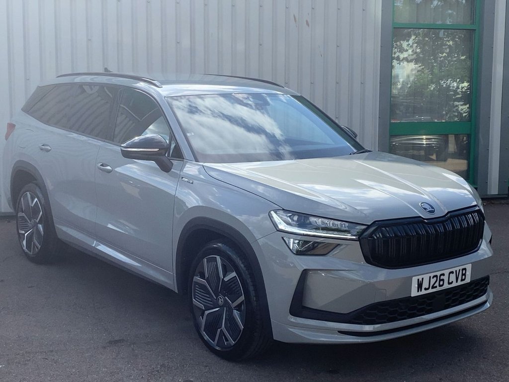 USED 2026 26 SKODA KODIAQ 1.5 TSI iV 25.7kWh SportLine SUV 5dr Petrol Plug-in Hybrid DSG Euro 6 (s/s) (5 Seat) (204 ps) CARPLAY+NAV+CAMERA+MATRIX LEDS