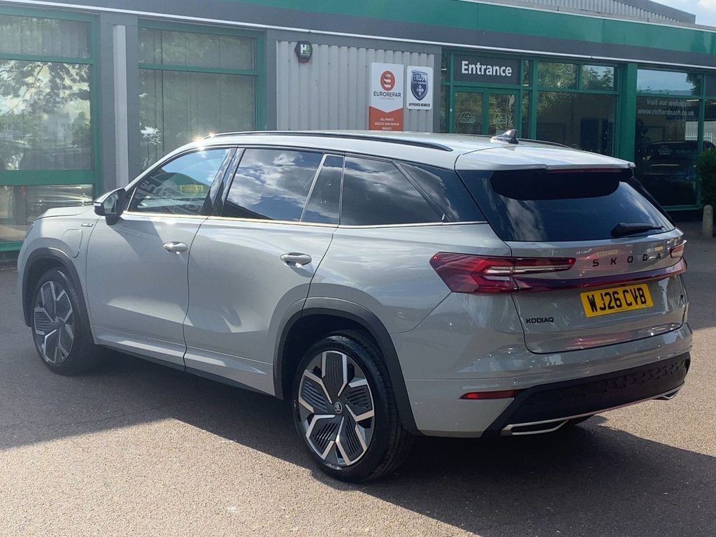USED 2026 26 SKODA KODIAQ 1.5 TSI iV 25.7kWh SportLine SUV 5dr Petrol Plug-in Hybrid DSG Euro 6 (s/s) (5 Seat) (204 ps) CARPLAY+NAV+CAMERA+MATRIX LEDS