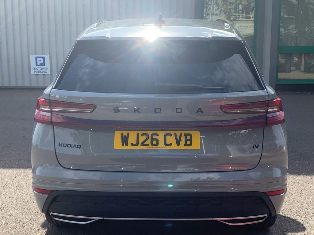 USED 2026 26 SKODA KODIAQ 1.5 TSI iV 25.7kWh SportLine SUV 5dr Petrol Plug-in Hybrid DSG Euro 6 (s/s) (5 Seat) (204 ps) CARPLAY+NAV+CAMERA+MATRIX LEDS