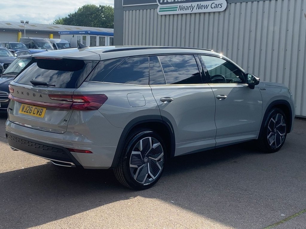 USED 2026 26 SKODA KODIAQ 1.5 TSI iV 25.7kWh SportLine SUV 5dr Petrol Plug-in Hybrid DSG Euro 6 (s/s) (5 Seat) (204 ps) CARPLAY+NAV+CAMERA+MATRIX LEDS