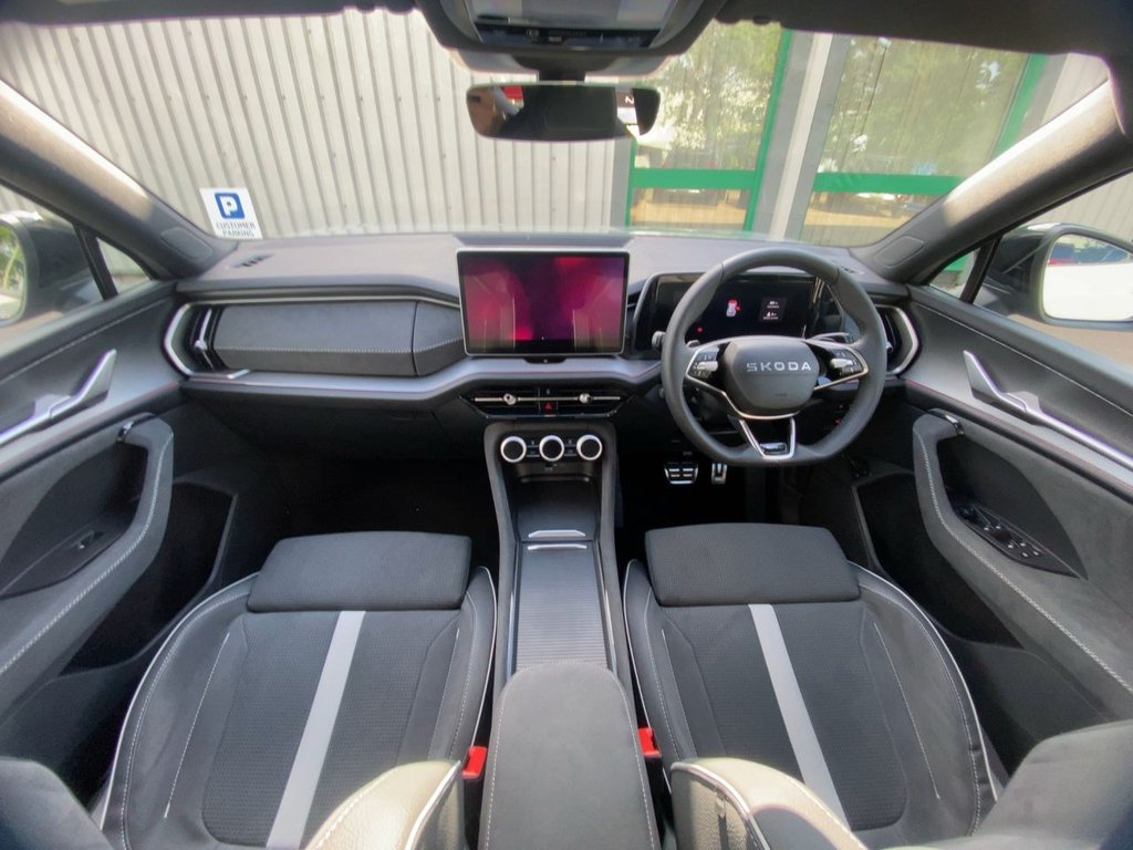 USED 2026 26 SKODA KODIAQ 1.5 TSI iV 25.7kWh SportLine SUV 5dr Petrol Plug-in Hybrid DSG Euro 6 (s/s) (5 Seat) (204 ps) CARPLAY+NAV+CAMERA+MATRIX LEDS