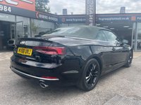 USED 2018 68 AUDI A5 CABRIOLET 2.0 TFSI Sport Convertible 2dr Petrol S Tronic Euro 6 (s/s) (190 ps) SAT NAV | LEATHER HEATED SEATS| STUNNING LOOKING CAB