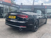USED 2018 68 AUDI A5 CABRIOLET 2.0 TFSI Sport Convertible 2dr Petrol S Tronic Euro 6 (s/s) (190 ps) SAT NAV | LEATHER HEATED SEATS| STUNNING LOOKING CAB