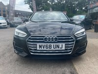 USED 2018 68 AUDI A5 CABRIOLET 2.0 TFSI Sport Convertible 2dr Petrol S Tronic Euro 6 (s/s) (190 ps) SAT NAV | LEATHER HEATED SEATS| STUNNING LOOKING CAB