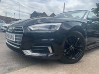 USED 2018 68 AUDI A5 CABRIOLET 2.0 TFSI Sport Convertible 2dr Petrol S Tronic Euro 6 (s/s) (190 ps) SAT NAV | LEATHER HEATED SEATS| STUNNING LOOKING CAB