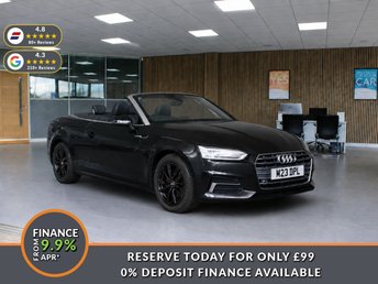 2018 AUDI A5 CABRIOLET 2.0 TFSI Sport Convertible 2dr Petrol S Tronic Euro 6 (s/s) (190 ps) &pound;15950.00