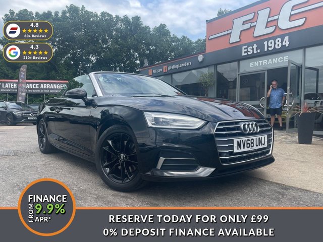 View our Audi A5 Cabriolet range