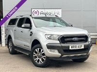 USED 2018 18 FORD RANGER 3.2 TDCi Wildtrak Pickup Double Cab 4dr Diesel Auto 4WD Euro 5 (200 ps) 1 OWNER + CAR PLAY + NAV