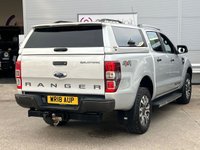 USED 2018 18 FORD RANGER 3.2 TDCi Wildtrak Pickup Double Cab 4dr Diesel Auto 4WD Euro 5 (200 ps) 1 OWNER + CAR PLAY + NAV