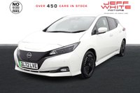 USED 2023 72 NISSAN LEAF 39kWh Tekna 5dr Auto (FULL LEATHER, SAT NAV) 