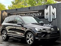 USED 2015 15 VOLKSWAGEN TOUAREG 3.0 TDI V6 BlueMotion Tech R-Line Tiptronic 4WD Euro 6 (s/s) 5dr PAN ROOF 2 OWNERS 10 SERVICE