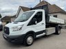 USED 2015 15 FORD TRANSIT 2.2 TDCi 350 Tipper 2dr Diesel Manual RWD L2 H1 Euro 5 (DRW) (125 ps) 