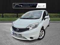 USED 2015 64 NISSAN NOTE 1.2 12V Acenta Premium Hatchback 5dr Petrol Manual Euro 5 (s/s) (80 ps) HERE AT MOTOR SWITCH YOUR NEW MOTOR IS JUST A SWITCH AWAY WITH THIS NISSAN NOTE ACENTA PREMIUM HATCHBACK 5DR 1.3 PETROL MANUAL EURO 5, WHICH COMES WITH A FULL 12 MONTHS NATIONWIDE WARRANTY AND ALSO COMES WITH A FULL 12 MONTHS MOT, THIS VEHICLE WILL ALSO BE FRESHLY SERVICED BEFORE IT LEAVES US TO BRING IT BACK UP TO DATE, AND ALSO COMES WITH 2 KEYS AND HAS ONLY 1 FORMER KEEPER, FULLY VALETED USING AUTO SMART PRODUCTS, HPI CLEAR, MILEAGE CHECKED, 15" ALLOY WHEELS, BLUETOOTH TELEPHONE INTEGRATION