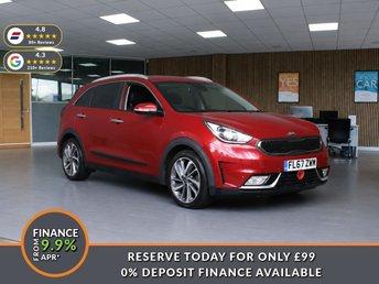 2017 KIA NIRO 1.6h GDi 3 SUV 5dr Petrol Hybrid DCT Euro 6 (s/s) (139 bhp) &pound;8950.00