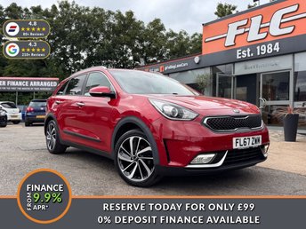2017 KIA NIRO 1.6h GDi 3 SUV 5dr Petrol Hybrid DCT Euro 6 (s/s) (139 bhp) &pound;9150.00