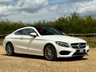 USED 2017 67 MERCEDES-BENZ C-CLASS 2.1 C250d AMG Line (Premium Plus) Coupe 2dr Diesel G-Tronic+ Euro 6 (s/s) (204 ps) 