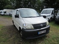 USED 2007 57 TOYOTA HI-ACE 2.5 280 D-4D Panel Van 4dr Diesel Manual RWD L1 H1 (221 g/km, 95 bhp) 