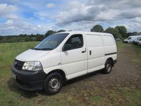 USED 2007 57 TOYOTA HI-ACE 2.5 280 D-4D Panel Van 4dr Diesel Manual RWD L1 H1 (221 g/km, 95 bhp) 