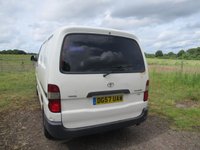 USED 2007 57 TOYOTA HI-ACE 2.5 280 D-4D Panel Van 4dr Diesel Manual RWD L1 H1 (221 g/km, 95 bhp) 