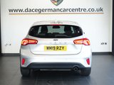 USED 2019 19 FORD FOCUS 1.0T EcoBoost Titanium Hatchback 5dr Petrol Manual Euro 6 (s/s) (125 ps) FULL SERVICE HISTORY + SATELLITE NAVIGATION + LEATHR MULTI FUNCTION STEERING WHEEL + APPLE CARPLAY / ANDROID AUTO + CRUISE CONTROL + LANE KEEPING ASSIST + FRONT AND REAR PARKING SENSORS + BLUETOOTH CONNECTIVITY WITH MEDIA STREAMING + DAB DIGITAL RADIO + IN CAR ENTERTAINMENT WITH TOUCH SCREEN MEDIA DISPLSY + KEYLESS ENTRY / KEYLESS START + WIRELESS CHARGING PAD + PRIVACY GLASS + DUAL CLIMATE CONTROLLED AIR CONDITIONING + ELECTRIC WINDOWS + ELECTRIC FOLDING DOOR MIRRORS + 16 INCH ALLOY WHEELS....
