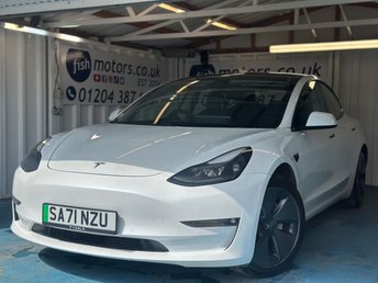 2021 TESLA Model 3 (Dual Motor) Long Range Saloon 4dr Electric Auto 4WDE (346 ps)+2 KEYS+1 OWNER FROM NEW+NAV+2 CABLES+PANORAMIC SUNROOF+CLIMATE+PARK CONTROL WITH CAMERA+FULL LEATHER SEATS+DIGITAL DASH+BLUETOOTH+MEDIA+NAV+DAB+ALLOYS+CRUISE+HEATED FRONT SEATS &pound;16490.00