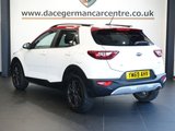 USED 2020 69 KIA STONIC 1.0 T-GDi Maxx SUV 5dr Petrol Manual Euro 6 (s/s) (118 bhp) GREAT LOOKING SUV - COMES WITH A DOCUMENTED SERVICE HISTORY + SATELLITE NAVIGATION VIA MOBILE PHONE + APPLE CARPLAY AND ANDROID AUTO + REAR VIEW CAMERA + BLUETOOTH PHONE AND MEDIA CONNECTIVITY + APPS CONTROL + TOUCH SCREEN MEDIA DISPLAY + CRUISE CONTROL + ECO STOP START SYSTEM + LEATHER MULTI FUNCTIONAL STEERING WHEEL + PARKING SENSORS + LED DAY TIME RUNNING LIGHTS + AIR CONDITIONING + DAB DIGITAL RADIO + HILL HOLD START ASSIST + VOICE COMMAND + ELECTRIC HEATED DOOR MIRRORS + ELECTRIC WINDOWS +
