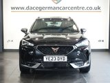 USED 2023 23 CUPRA FORMENTOR 1.5 TSI V2 SUV 5dr Petrol Manual Euro 6 (s/s) (150 ps) HIGH QUALITY CUPRA  - 1 OWNER FROM NEW, COMES WITH A FULL SERVICE HISTORY + VIRTUAL COCKPIT DIGITAL DASH DISPLAY + SATELLITE NAVIGATION + APPLE CARPLAY / ANDROID AUTO + REAR VIEW CAMERA + BLUETOOTH PHONE CONNECTIVITY + DAB DIGITAL RADIO + AUTOMATIC LED HEADLIGHTS + LEATHER MULTI FUNCTIONAL STEERING WHEEL + LANE ASSIST + FRONT AND REAR PARK ASSIST + LED DAY TIME RUNNING LIGHTS + IN CAR ENTERTAINMENT WITH TOUCH SCREEN MEDIA DISPLAY + CRUISE CONTROL + ECO STOP START + WIRELESS CHARGING PAD