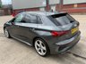 USED 2023 73 AUDI A3 1.5 TFSI 35 S line Sportback 5dr Petrol S Tronic Euro 6 (s/s) (150 ps) 1 PREVIOUS OWNER , AUDI SERVICE HISTORY , REMAINDER OF MANUFACTURES WARRANTY