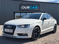 USED 2015 15 AUDI A3 2.0 TDI Sport Saloon 4dr Diesel Manual Euro 6 (s/s) (184 ps) IMPRESSIVE FUEL ECONOMY OF 67 MPG!