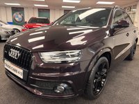 USED 2014 64 AUDI Q3 2.0 TDI S line Plus SUV 5dr Diesel S Tronic quattro Euro 5 (s/s) (177 ps) UK DELIVERY FLAT FEE &pound;250 (SUBJECT TO DEAL) *OVER 100 IMAGES ON OUR WEBSITE*BESPOKE FINANCE ARRANGED*PART EXCHANGE WELCOME*ALL VEHICLES HPI CLEAR