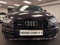 USED 2014 64 AUDI Q3 2.0 TDI S line Plus SUV 5dr Diesel S Tronic quattro Euro 5 (s/s) (177 ps) UK DELIVERY FLAT FEE &pound;250 (SUBJECT TO DEAL) *OVER 100 IMAGES ON OUR WEBSITE*BESPOKE FINANCE ARRANGED*PART EXCHANGE WELCOME*ALL VEHICLES HPI CLEAR