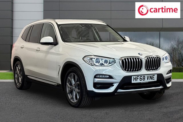 View our BMW X3 2.0 20d xLine SUV 5dr Diesel Auto xDrive Euro 6 (s/s) (190 ps) Reverse Camera, Front / Rear Park Distance Control, Comfort Package, BMW Navigation, 19in Alloys