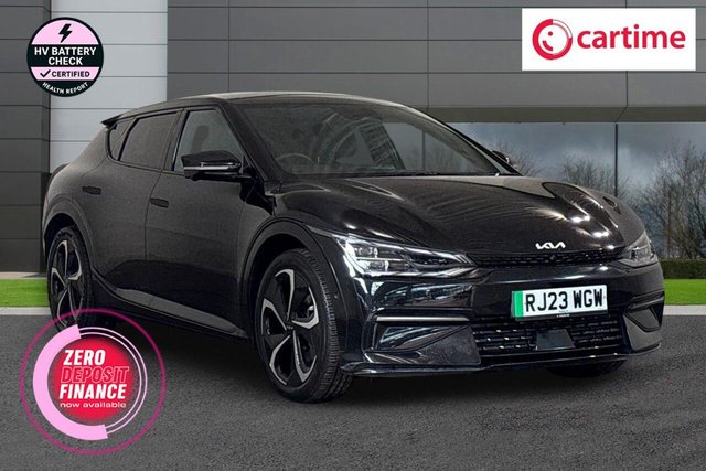 View our Kia Ev6 77.4kWh GT-Line S Hatchback 5dr Electric Auto (225 bhp) Panoramic Sunroof, Reverse Camera, Front / Rear Parking Sensors, Android Auto / Apple CarPlay, Touchscreen Navigation