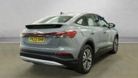 USED 2022 22 AUDI Q4 E-TRON 35 Sport Sportback 5dr Electric Auto 55kWh (170 ps) STYLISH, PLUG IN ELECTRIC, LUXURY SUV COMES WITH 2 CHARGING CABLES - 1 OWNER FROM NEW AND COMES WITH A FULLY AUDI SERVICE HISTORY + VIRTUAL COCKPIT DIGITAL DASH DISPLAY + SATELLITE NAVIGATION + BLUETOOTH CONNECTIVITY INCLUDING MEDIA STREAMING + AUTOMATIC LED HEADLIGHTS + DAB DIGITAL RADIO + DUAL ZONE CLIMATE CONTROL + AIR CONDITIONING + LEATHER MULTIFUNCTIONAL LEATHER STEERING WHEEL WITH PADDLE SHIFT GEAR SELECT + FRONT AND REAR PARKING SENSORS + IN CAR ENTERTAINMENT