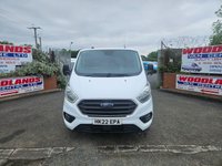 USED 2022 22 FORD TRANSIT CUSTOM 300 LIMITED CREW VAN TDCI 130 ULEZ FREE ZONE NO VAT 