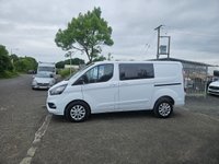 USED 2022 22 FORD TRANSIT CUSTOM 300 LIMITED CREW VAN TDCI 130 ULEZ FREE ZONE NO VAT 
